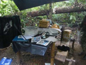 campamento de las farc