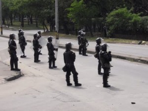 disturbios en la udea