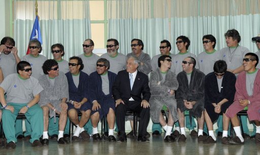 mineros con piñera mineros con pi%C3%B1era