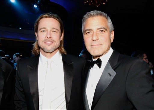 BAFTA-2012-nominations-Brad-Pitt-George-Clooney
