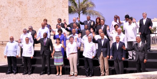 Foto Oficial Jefes de Estado asistentes a la VI Cumbre de las Américas
