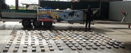 coca incautada en el pacifico