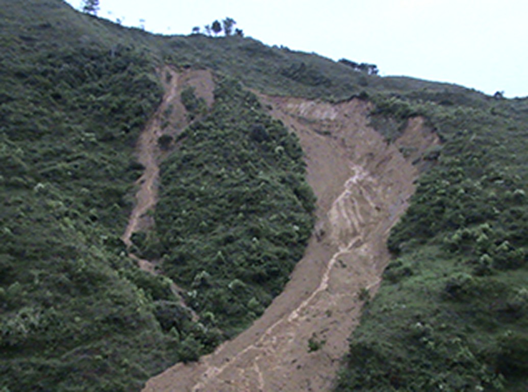 Deslizamiento controlado en el municipio de Guadalupe