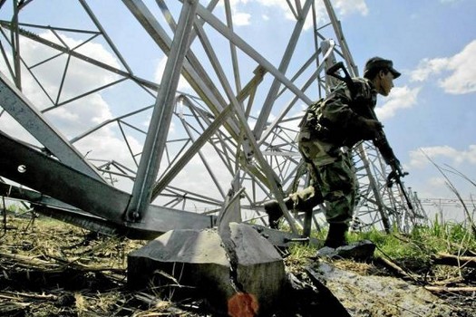 Atentado contra torre de energía en nordeste antioqueño no causó cortes en la zona