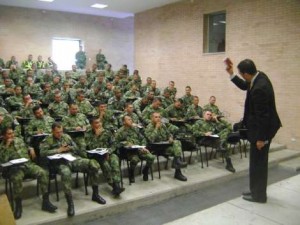 entrenamiento militares