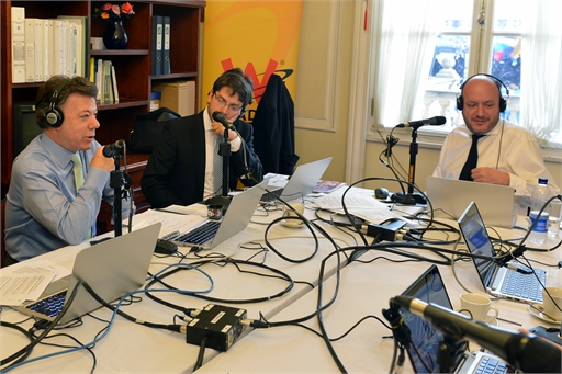 Casa de Nariño, Bogotá - 18 de diciembre de 2012 | Foto: Javier Casella - SIG