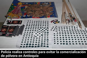 incautacion de polvora