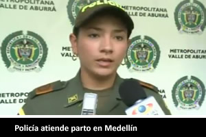 parullera atendio parto en medellin