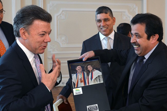 Casa de Nariño, Bogotá - 14 de enero de 2013 | Foto: Javier Casella - SIG