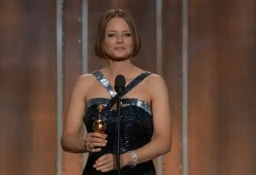 Jodie Foster no encontró mejor lugar para aceptar su homosexualidad: En los Globos de Oro 2 jodie