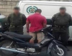 capturado por receptacion en itagui