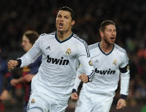 Real Madrid en la final de la Copa del Rey: 3-1 ganó al Barcelona. Goles 2 cristiano1