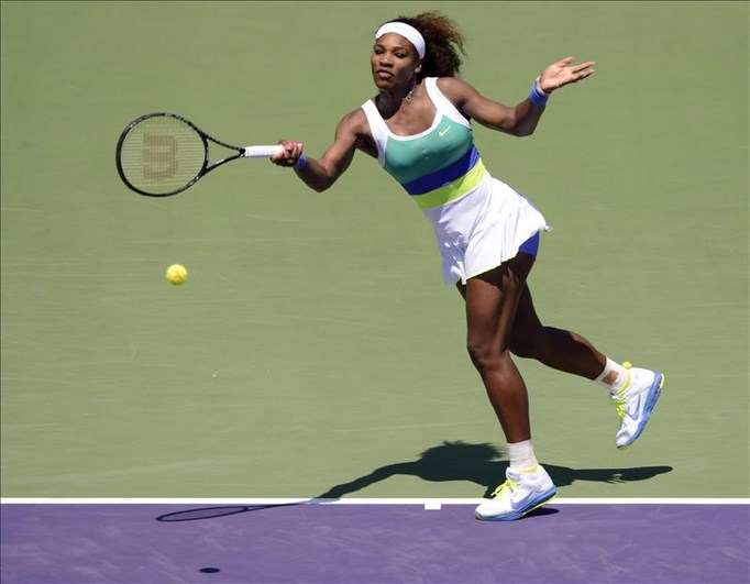 Tenis femenino: Sin cambios en el 'top diez' WTA mundial 1 La estadounidense Serena Williams. EFE/Archivo