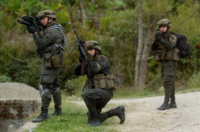 La Policía Nacional de Colombia informó hoy en su página web de algunos de los preparativos para garantizar la seguridad durante esta cita, a la que han confirmado su asistencia un total de nueve jefes de Estado del mundo, de los países miembros y de los observadores, con decenas de representantes de sus Gobiernos. EFE/Archivo