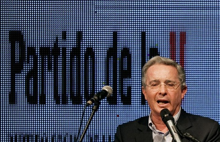 El expresidente colombiano Álvaro Uribe Vélez. EFE/Archivo
