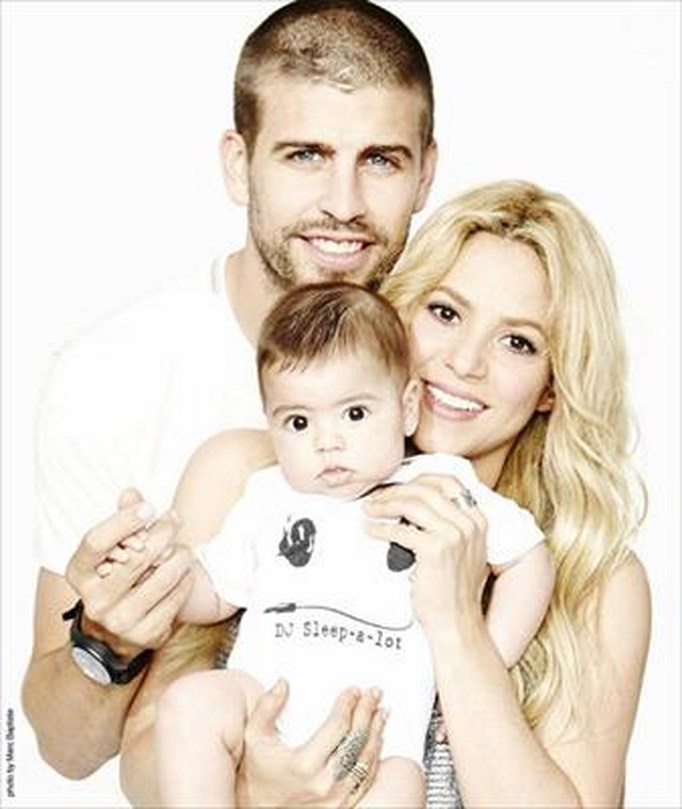 Shakira y Milan seguirán a Piqué por Brasil 2 Shakira acompañará a Piqué a Brasil
