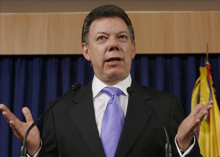 Santos propone incautar vehículos y suspender las licencias a conductores ebrios El presidente de Colombia, Juan Manuel Santos. EFE/Archivo