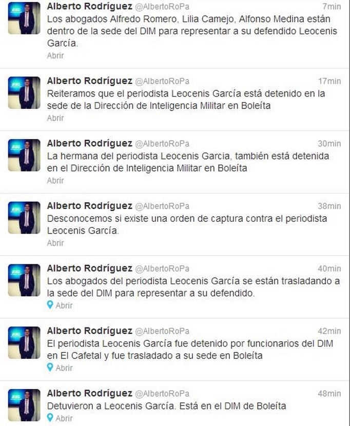 Venezuela: Detienen al periodista Leocenis García y a su hermana 5 Dibujo1 (Copiar)