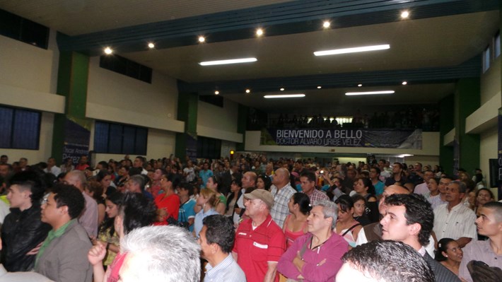 ‘Centro Democrático’ revolucionó el municipio de Bello.