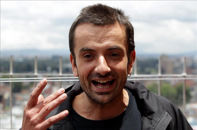 Fotografía del director y sociólogo italiano Bruno Federico, durante una entrevista con Efe en Bogotá (Colombia). EFE