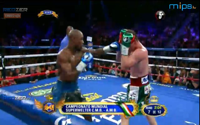 La experiencia superó la fuerza en la Pelea del Año: Mayweather venció al 'Canelo' Alvarez 4 Captura de pantalla
