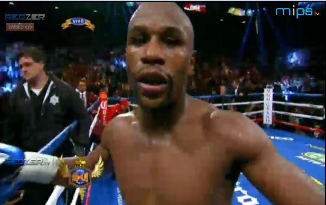 La experiencia superó la fuerza en la Pelea del Año: Mayweather venció al 'Canelo' Alvarez 8 Captura de pantalla