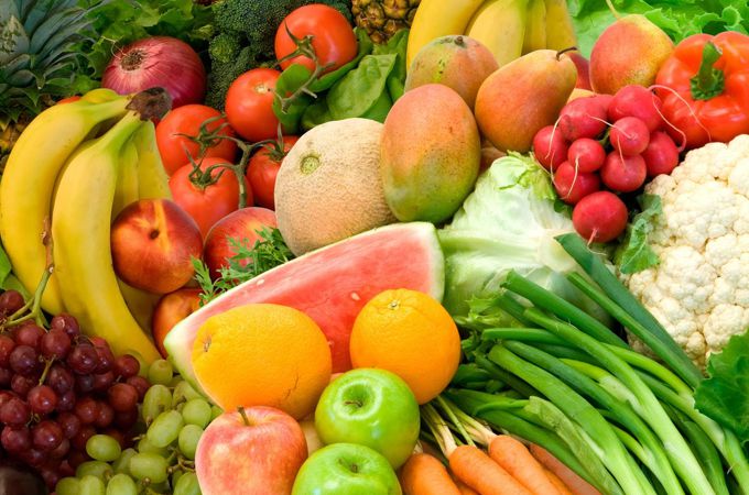 frutas y verduras