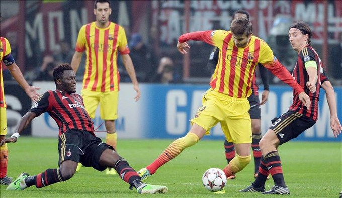 Champions League: 1-1. El Milán vuelve a complicar a un Barça líder del grupo H