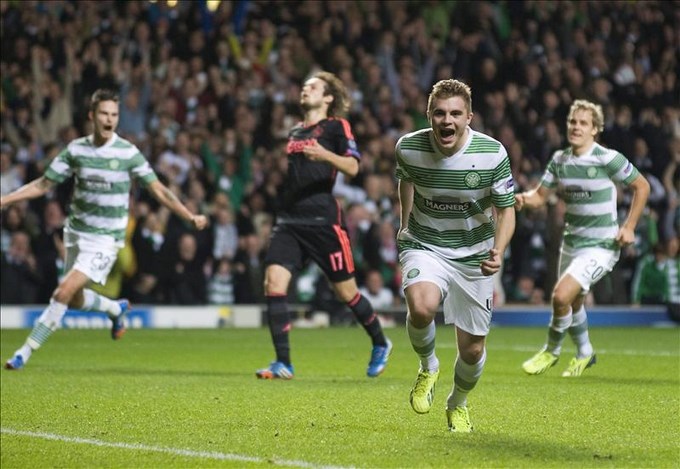 Champions League: 2-1. El Celtic se aferra al sueño europeo tras derrotar al Ajax