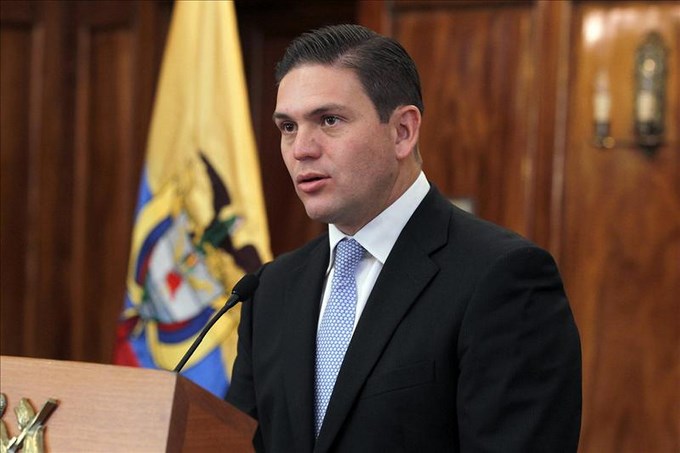 Ministro de Defensa. Juan Carlos Pinzón. EFE.