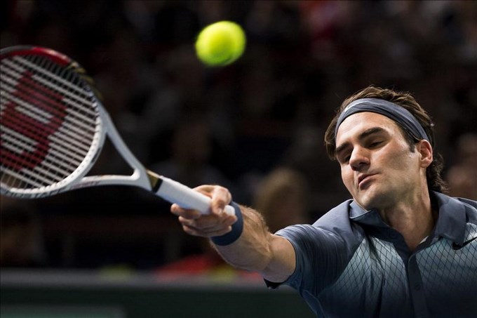 Tenis: Federer se cita con Del Potro 1 Federer se cita con Del Potro. EFE.