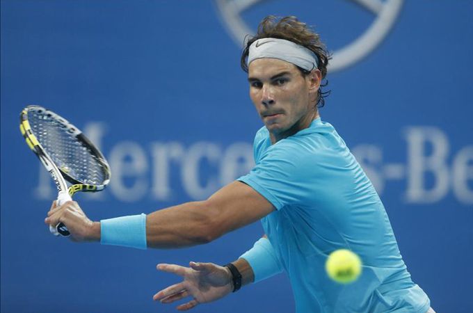 Abierto de China: Santiago Giraldo se resistió pero cayó, ante Nadal 1 nadal giraldo