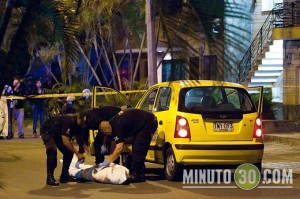 Asesinado taxista en La Floresta. Fotos | Minuto30.com