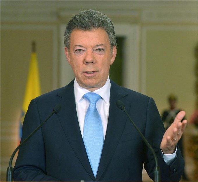 Santos le apuesta a la Reelección 2 Foto EFE