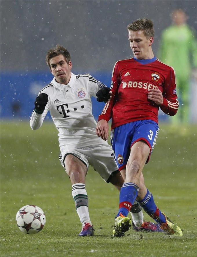 1-3. Décima victoria consecutiva y récord para el Bayern en Liga de Campeones. EFE.