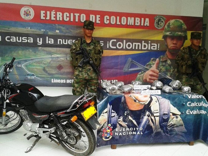 14,12 kilos de pasta base de coca incautados en oriente antioqueño (Copiar)