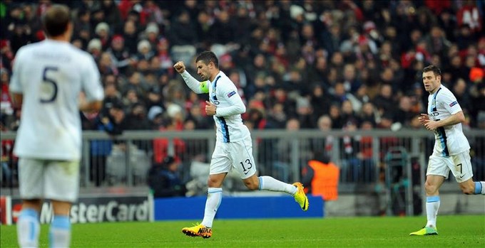 Champions League: 2-3. Silva dirige el asalto del City al Allianz Arena