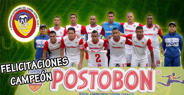 Uniautónoma: El nuevo equipo de la Liga Postobon 1 aut campeon 1386123548