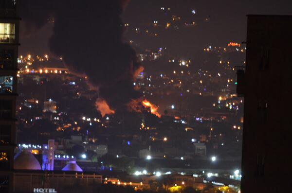 Imagen tomada de twitter @alertadesastres