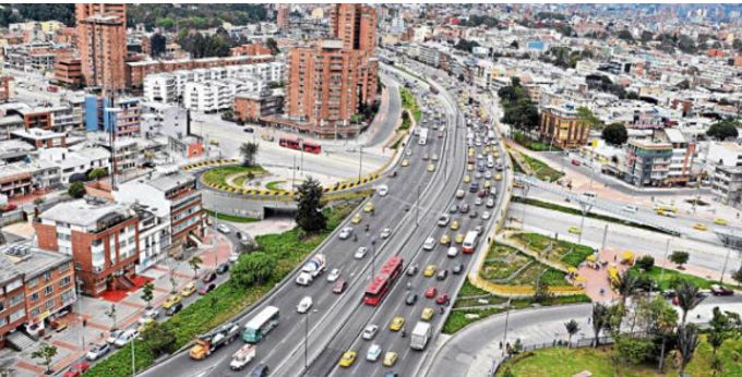 Lista conexión de Transmilenio de la carrera 30 con calle 26