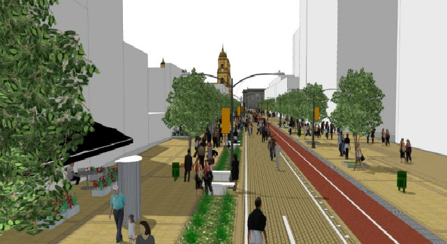 Inicia la peatonalización de la carrera Séptima entre las calles 10 y 13, en Bogotá