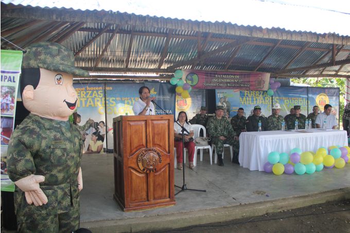 Ingenieros Militares siguen dando buenas noticias a Colombia: Apoyando el futuro