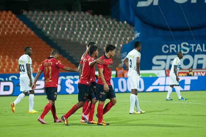 Medellin visita al Once Caldas por la tercera fecha de la Liga Postobón 5 DSC 3803 Copiar1