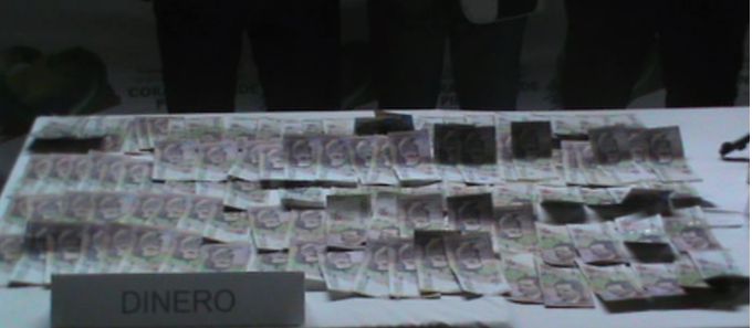 Capturado fletero cuando atracaba a un hombre que salía de un banco. Fotos 1 Foto: Policía Antioquia