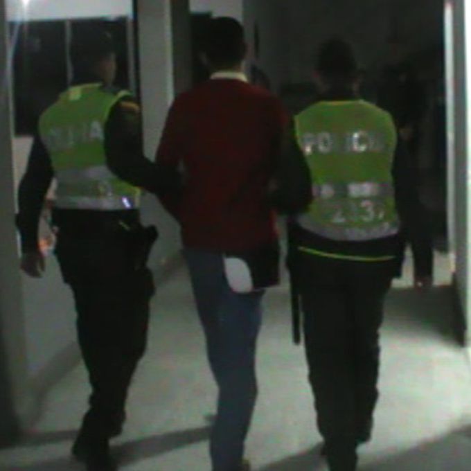 Capturado fletero cuando atracaba a un hombre que salía de un banco. Fotos 2 Foto: Policía Antioquia