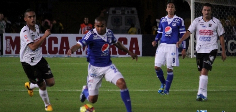 Millonarios dejó escapar de su casa un punto, El Once mantiene su invito. 1 millonarios vs once caldas 20