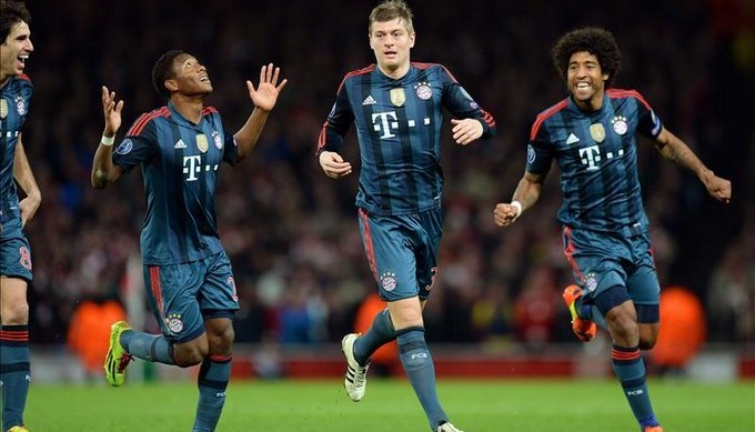 El Bayern a poner el segundo pie en cuartos ante un Arsenal que no renuncia