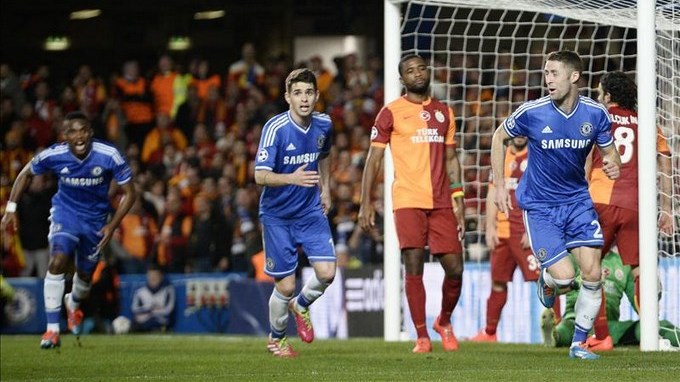 2-0. El Chelsea barre al Galatasaray y entra en el bombo de cuartos