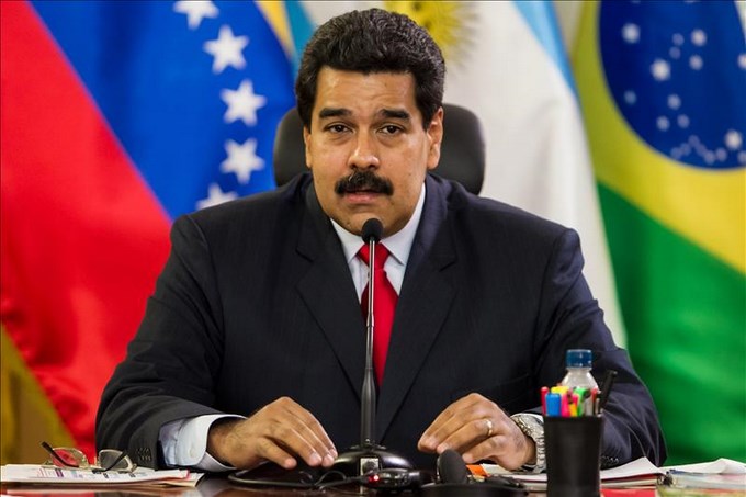 El Presidente de Venezuela, Nicolás Maduro.