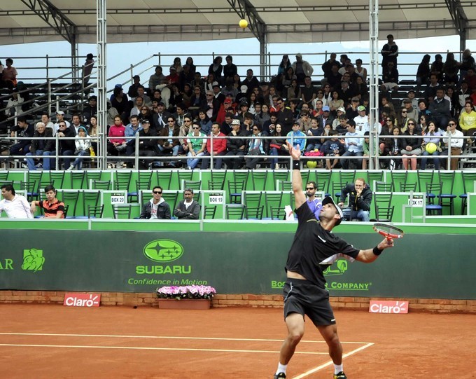 Alejandro Falla cayó ante Pablo Cuevas en cuartos del Challenger de Barranquilla. 1 Foto archivo